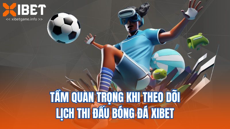 Tầm quan trọng khi theo dõi lịch thi đấu bóng đá XIBET